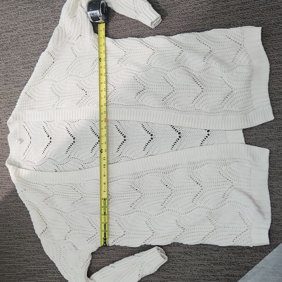 Daily Practise Cable Knit Cardigan Size Medium - Picture 9 of 14